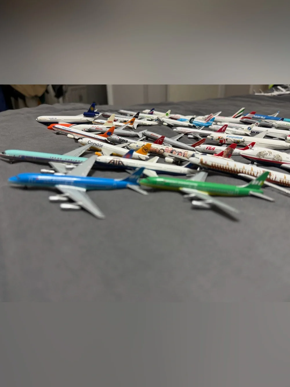 Herpa Wings 1:500 - Mega lot Bundle - 50 aircrafts Commercial and Regional Fleet